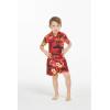 imageMatchable Family Hawaiian Luau Men Women Girl Boy Clothes in Sunset RedBoy Short Sleeve