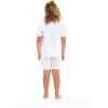imageMatchable Family Hawaiian Luau Men Women Girl Boy Clothes in Watercolor OrchidBoy Short Sleeve Side
