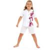 imageMatchable Family Hawaiian Luau Men Women Girl Boy Clothes in Watercolor OrchidBoy Short Sleeve Side