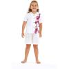 imageMatchable Family Hawaiian Luau Men Women Girl Boy Clothes in Watercolor OrchidBoy Short Sleeve Side
