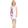 imageMatchable Family Hawaiian Luau Men Women Girl Boy Clothes in Watercolor OrchidGirl Round Neck Shift Side
