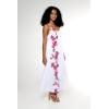 imageMatchable Family Hawaiian Luau Men Women Girl Boy Clothes in Watercolor OrchidWomen Sweet Heart Maxi