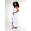 imageMatchable Family Hawaiian Luau Men Women Girl Boy Clothes in Watercolor OrchidWomen Sweet Heart Maxi