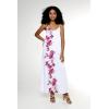 imageMatchable Family Hawaiian Luau Men Women Girl Boy Clothes in Watercolor OrchidWomen Sweet Heart Maxi