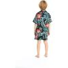 imageMatchable Family Hawaiian Luau Men Women Girl Boy Clothes in Blooming LilyBoy Short Sleeve