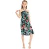 imageMatchable Family Hawaiian Luau Men Women Girl Boy Clothes in Blooming LilyGirl Halter
