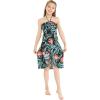 imageMatchable Family Hawaiian Luau Men Women Girl Boy Clothes in Blooming LilyGirl Halter