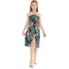 imageMatchable Family Hawaiian Luau Men Women Girl Boy Clothes in Blooming LilyGirl Halter