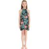 imageMatchable Family Hawaiian Luau Men Women Girl Boy Clothes in Blooming LilyGirl Ruffle Tank