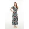 imageMatchable Family Hawaiian Luau Men Women Girl Boy Clothes in Blooming LilyWomen Maxi Rahee