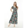 imageMatchable Family Hawaiian Luau Men Women Girl Boy Clothes in Blooming LilyWomen Maxi Rahee