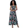 imageMatchable Family Hawaiian Luau Men Women Girl Boy Clothes in Blooming LilyWomen Maxi Tank