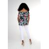 imageMatchable Family Hawaiian Luau Men Women Girl Boy Clothes in Blooming LilyWomen Offshoulder Ruffle Top