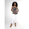 imageMatchable Family Hawaiian Luau Men Women Girl Boy Clothes in Blooming LilyWomen Spaghetti Strap Top