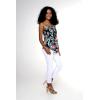 imageMatchable Family Hawaiian Luau Men Women Girl Boy Clothes in Blooming LilyWomen Spaghetti Strap Top