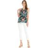 imageMatchable Family Hawaiian Luau Men Women Girl Boy Clothes in Blooming LilyWomen Tank Top