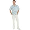 imageMatchable Family Hawaiian Luau Men Women Girl Boy Clothes in Classic Marlin BlueMen Short Sleeve
