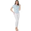 imageMatchable Family Hawaiian Luau Men Women Girl Boy Clothes in Classic Marlin BlueWomen Shirt
