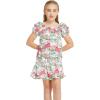 imageMatchable Family Hawaiian Luau Men Women Girl Boy Clothes in Flamingo in LoveGirl Simple Muumuu