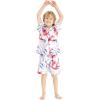 imageMatchable Family Hawaiian Luau Men Women Girl Boy Clothes in Misty Lotus WhiteBoy Short Sleeve