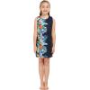 imageMatchable Family Hawaiian Luau Men Women Girl Boy Clothes in Orchid Paradise NavyGirl Tank