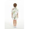 imageMatchable Family Hawaiian Luau Men Women Girl Boy Clothes in Pineapple Garden WhiteBoy Short Sleeve