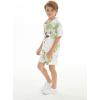 imageMatchable Family Hawaiian Luau Men Women Girl Boy Clothes in Pineapple Garden WhiteBoy Short Sleeve