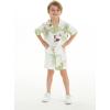 imageMatchable Family Hawaiian Luau Men Women Girl Boy Clothes in Pineapple Garden WhiteBoy Short Sleeve