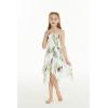 imageMatchable Family Hawaiian Luau Men Women Girl Boy Clothes in Pineapple Garden WhiteGirl Fairy
