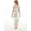 imageMatchable Family Hawaiian Luau Men Women Girl Boy Clothes in Pineapple Garden WhiteGirl Halter