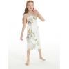 imageMatchable Family Hawaiian Luau Men Women Girl Boy Clothes in Pineapple Garden WhiteGirl Halter