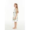 imageMatchable Family Hawaiian Luau Men Women Girl Boy Clothes in Pineapple Garden WhiteGirl Ruffle Tank