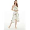imageMatchable Family Hawaiian Luau Men Women Girl Boy Clothes in Pineapple Garden WhiteWomen Halter