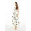 imageMatchable Family Hawaiian Luau Men Women Girl Boy Clothes in Pineapple Garden WhiteWomen Maxi Tank
