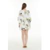 imageMatchable Family Hawaiian Luau Men Women Girl Boy Clothes in Pineapple Garden WhiteWomen Short Poncho
