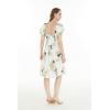 imageMatchable Family Hawaiian Luau Men Women Girl Boy Clothes in Pineapple Garden WhiteWomen Short Rahee