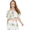 imageMatchable Family Hawaiian Luau Men Women Girl Boy Clothes in Pineapple Garden WhiteWomen Smock Top