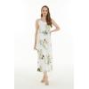 imageMatchable Family Hawaiian Luau Men Women Girl Boy Clothes in Pineapple Garden WhiteWomen Sweet Heart Maxi