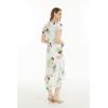 imageMatchable Family Hawaiian Luau Men Women Girl Boy Clothes in Pineapple Garden WhiteWomen Wrap Ruffle