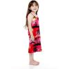 imageMatchable Family Hawaiian Luau Men Women Girl Boy Clothes in Sunset RedGirl Shift