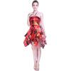 imageMatchable Family Hawaiian Luau Men Women Girl Boy Clothes in Sunset RedWomen Fairy