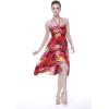 imageMatchable Family Hawaiian Luau Men Women Girl Boy Clothes in Sunset RedWomen Halter