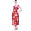 imageMatchable Family Hawaiian Luau Men Women Girl Boy Clothes in Sunset RedWomen Maxi Tank
