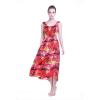 imageMatchable Family Hawaiian Luau Men Women Girl Boy Clothes in Sunset RedWomen Maxi Tank