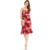 imageMatchable Family Hawaiian Luau Men Women Girl Boy Clothes in Sunset RedWomen Mermaid