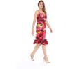 imageMatchable Family Hawaiian Luau Men Women Girl Boy Clothes in Sunset RedWomen Mermaid