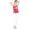imageMatchable Family Hawaiian Luau Men Women Girl Boy Clothes in Sunset RedWomen Tank Top
