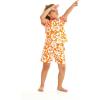 imageMatchable Family Hawaiian Luau Men Women Girl Boy Clothes in Classic Vintage Hibiscus OrangeBoy Short Sleeve