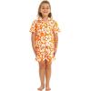 imageMatchable Family Hawaiian Luau Men Women Girl Boy Clothes in Classic Vintage Hibiscus OrangeBoy Short Sleeve