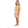 imageMatchable Family Hawaiian Luau Men Women Girl Boy Clothes in Classic Vintage Hibiscus OrangeBoy Short Sleeve